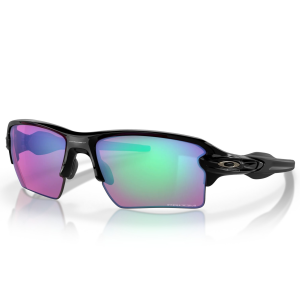 OAKLEY Men's Flak 2.0 XL Polished Black/Prizm Golf Rectangular Sunglasses (OO9188-05)