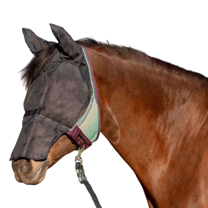 KENSINGTON PROTECTIVE PRODUCTS UViator CatchMask Fly Mask w/ Soft Mesh Ears, Removable Nose & Forelock Opening (KCM421)