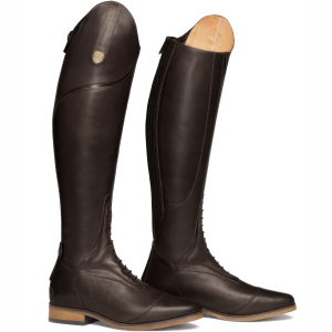 MTN HORSE Women's Sovereign Regular Short Dark Brown Field Boot (307121DKBRN)