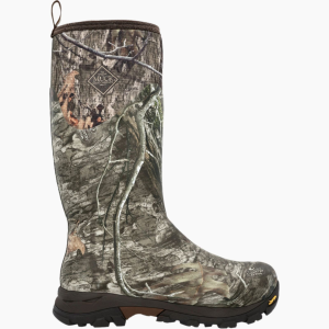 MUCK BOOT COMPANY Men's Mossy Oak Country DNA Woody Arctic Ice Tall Boot + Vibram AGAT (AVTVA-MDNA-CAM)