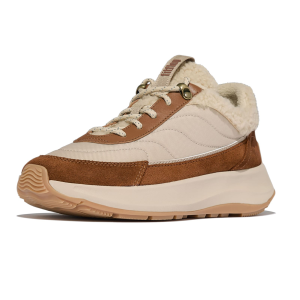 FITFLOP Women's F-Mode Flow Shearling-Mix Sneakers (E1X)