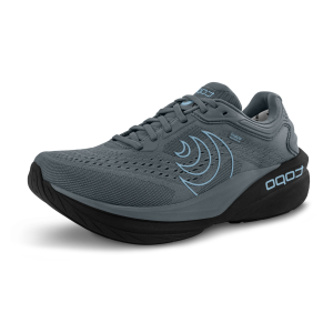 TOPO ATHLETIC Womens Phantom 4 WP Gray/Blue Shoes (W090-GRYBLU)