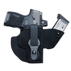 GALCO Walkabout 3.0 Strongside/Crossdraw Black Ambidextrous IWB Holster for Smith & Wesson M&P Shield (WK3-652RB)
