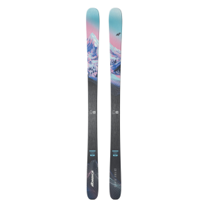 NORDICA Women's Santa Ana 82 Light Blue/Coral/Midnight Skis (0A548900001)