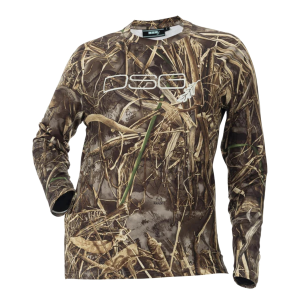 DOING SOMETHING GREAT Women's Long Sleeve Camo Shirt