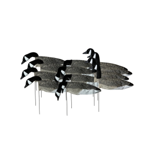 AVERY Pro-Grade 3D Head Windsock Canada Goose Harvester Decoys w/ Flocked Heads (77100)