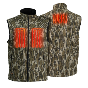 FIELDSHEER Men's BLX 7.4V Camo Mossy Oak Heated Vest (MWUV2855)