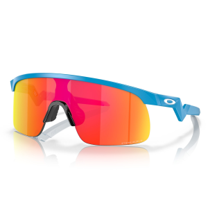OAKLEY Youth Resistor Sky Blue Frame/Prizm Ruby Lenses Sunglasses (OJ9010-0523)