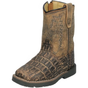 SMOKY MOUNTAIN BOOTS Boys Autry Western Boots (3541T)