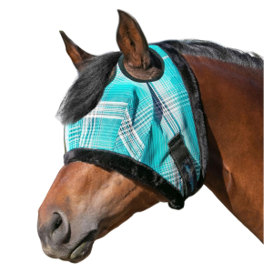 KENSINGTON 73% UV Fly Mask with Plush Fleece Trim (KFM200)