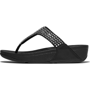 FITFLOP Lulu Maxi-Crystal Toe-Post Sandals (B1B)