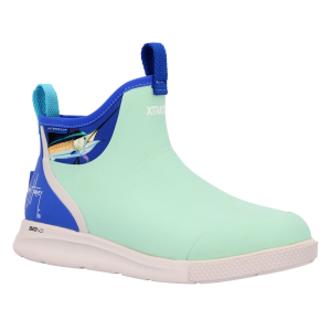 XTRATUF Men's ADB Sport Guy Harvey 6in Pool Blue/Sailfish Ankle Deck Boots (XADSMGH2)