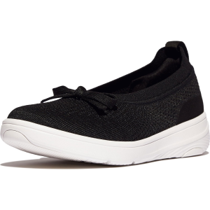 FITFLOP Women's Super-Q Bow Knit Ballet Flats (JL9)