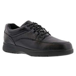 DREW Men's Traveler Black Pebbled Leather Shoes (40973-14)