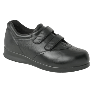 DREW Women's Paradise II Black Leather Shoes (14521-12)
