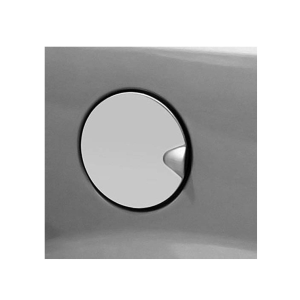 QAA 1-Piece Stainless Gas Cap Door Trim Fits 2002-2009 Chevy Trailblazer (GC42290)