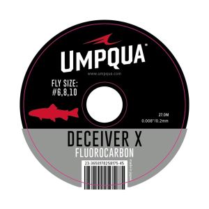 Umpqua UMPQUA Deceiver X 100yds Clear Fluoro Tippet - $25.99 at gritroutdoors.com