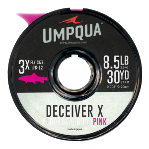 UMPQUA Deceiver X 50yds Pink Fluorocarbon Tippet