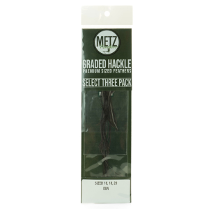 UMPQUA Metz Select 3-Pack Hackle