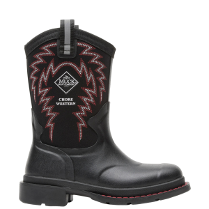 MUCK BOOT COMPANY Little Kids' Chore Western Black Outdoor Boots (MCHWC02)