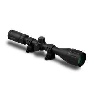 KONUS Fighter 4-12A-40mm A.O. Ballistic Reticle Riflescope with Rings (7353)