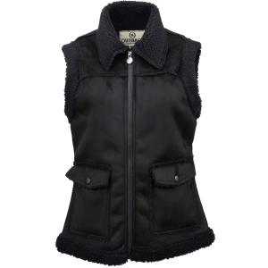OUTBACK TRADING Women's Kimberly Black Vest (29876-BLK)