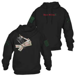 GRUNT STYLE Unisex Yippee Ki Yay 2.0 Black Hoodie (GS4840)