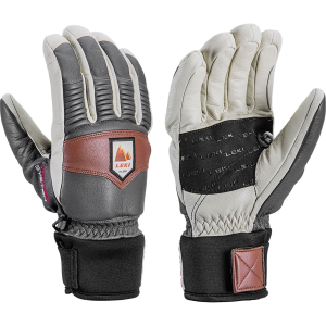 LEKI Patrol 3d Fraphite/Off White/Maroon Gloves (653833301)