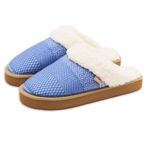 FEELGOODZ Women's Aurora Mule Azure Outdoor Slippers (AURMLOUTW-AZR)