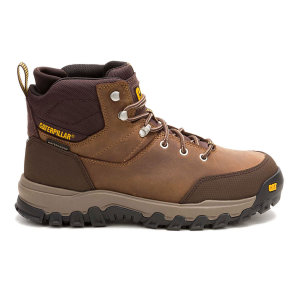 CAT Men's Threshold Rebound Hiker Waterproof Steel Toe Bison Work Boot (P91784)