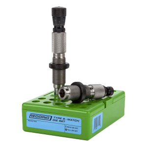 REDDING .25 Creedmoor Type S Match Bushing Full Die Set (36960)