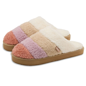 FEELGOODZ Women's Aurora Mule Crepe Myrtle Outdoor Slippers (AURMLOUTW-CRM)
