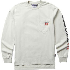 WOLVERINE Men's FR Graphic Tee Smoke Long Sleeve Work Shirt (W1211470-022)