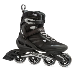 ROLLERBLADE Men's Zetrablade Black/Silver Fitness Inline Skate (07958600816)