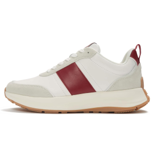 FITFLOP Women's F-Mode Flow Leather/Suede Flatform Sneakers (HX7)