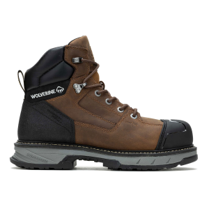 WOLVERINE Men's ReForce EnergyBound Heavy Duty 6in CarbonMax Brown Work Boots (W241110)