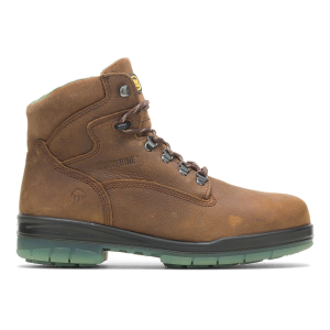 WOLVERINE Men's I-90 DuraShocks Waterproof Insulated Steel Toe 6in Brown Work Boots (W03294)