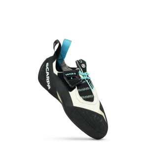SCARPA Women's Vapor S Dust Gray/Aqua Climbing Shoes (70078/002-DgryAqua)