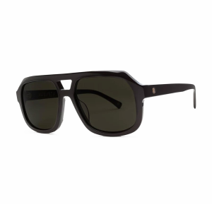ELECTRIC Augusta Gloss Black/Grey Polarized Sunglasses (EE20201642)