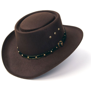 WESTERN EXPRESS Felt Finish Western Gambler Hat (BFF-32)