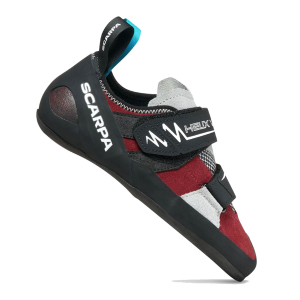 SCARPA Women's Helix V Crimson/Silver Climbing Shoes (70107/002-CrimSil)