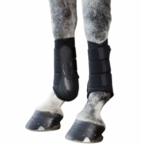 HORSEWARE IRELAND Horseware Black/Black Classic Brushing Boots (TFHC01-KK00)