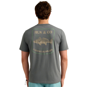 HUK Men's Huk and Co Anchor SS Pocket Tee (H1000577-058)