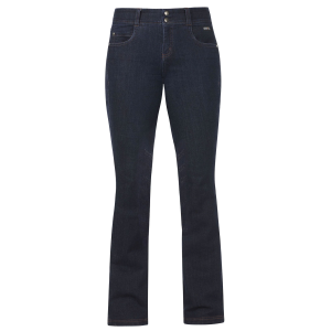 KERRITS Women's Stretch Denim Silicone Knee Patch Bootcut Regular Denim Riding Pant (50463DENIM)