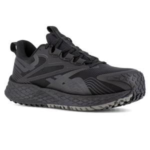 REEBOK Men's FE4 Adventure Composite Toe Black Athletic Work Shoes (RB3613)