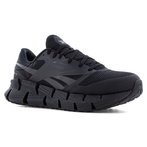 REEBOK Women's FloatZig Composite Toe Black Athletic Work Shoes (RB303)