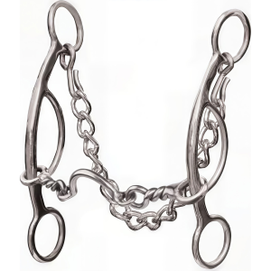 PROFESSIONAL'S CHOICE Futurity 6.5in Twisted Low Port Bit (BRB-204)