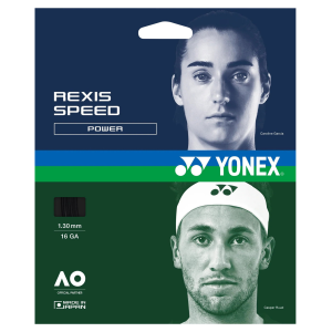 YONEX Rexis Speed 130 Black 12m String Set (RTGS130BK)