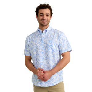 HUK Men's Kona Printed Short Sleeve Shirt (H1500192)