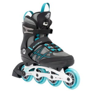 K2 SKATE Womens Alexis 80 Alu Gray/Cyan Skate (I220201601)